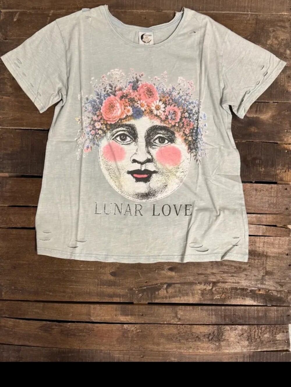 #2043 Jaded Gypsy Soft Journey Tee - Lunar Love